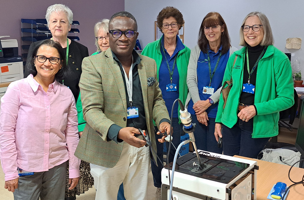 Womens Clinic: Laparoscopic Training Device