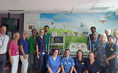 Friends at Broomfield support vital new equipment for Broomfield’s Neonatal Unit